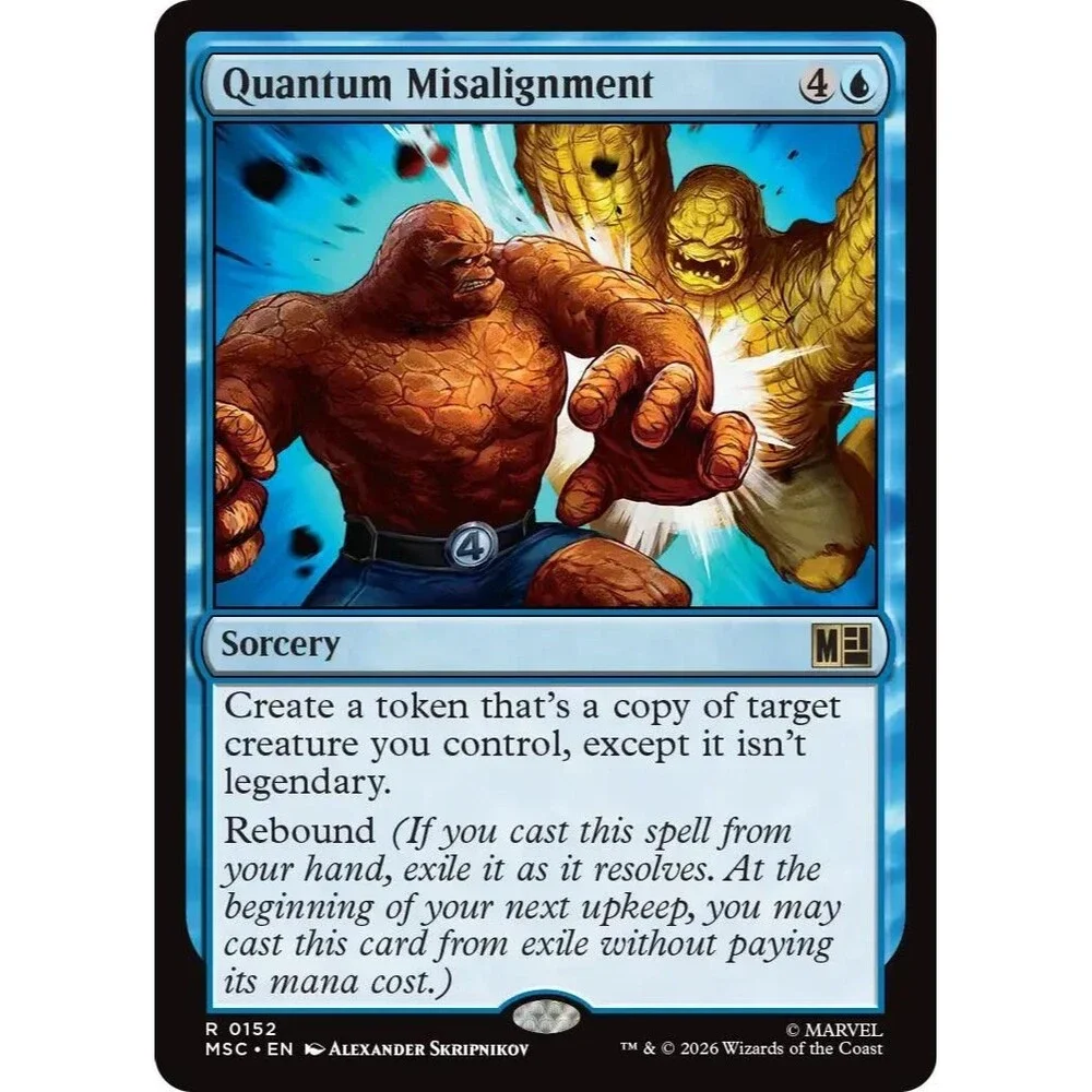 Quantum Misalignment | MSC | 152 | NM/Rare | 033-MSC-R